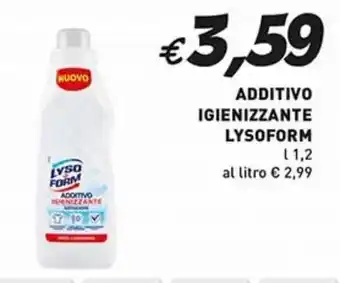 Coal ADDITIVO IGIENIZZANTE LYSOFORM l 1,2 offerta
