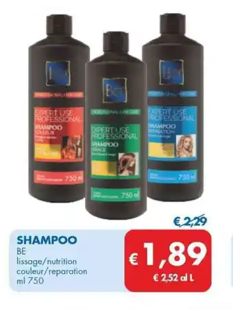 MD Discount SHAMPOO BE lissage/nutrition couleur/reparation ml 750 offerta