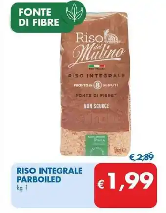 MD Discount RISO INTEGRALE PARBOILED kg 1 offerta