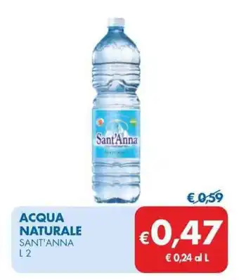 MD Discount ACQUA NATURALE SANT'ANNA L2 offerta