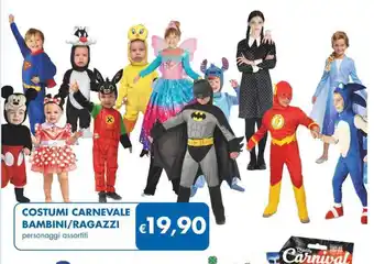 MD Discount COSTUMI CARNEVALE BAMBINI/RAGAZZI offerta