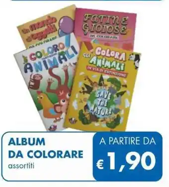 MD Discount ALBUM DA COLORARE assortiti offerta