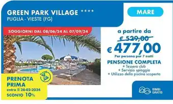 GREEN PARK VILLAGE PUGLIA - VIESTE (FG)