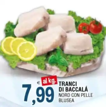 TRANCI DI BACCALÁ NORD CON PELLE BLUSEA
