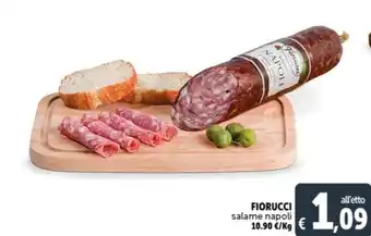 Deco Supermercati FIORUCCI salame napoli offerta