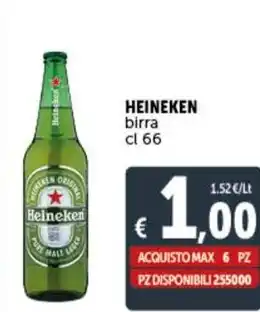 Deco Supermercati HEINEKEN birra cl 66 offerta