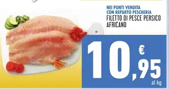 Conad FILETTO DI PESCE PERSICO AFRICANO offerta