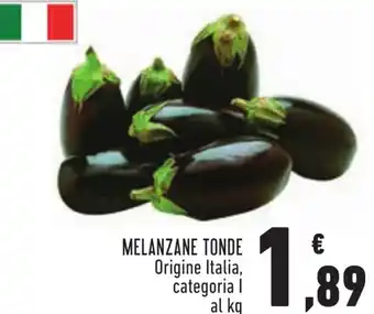 Conad MELANZANE TONDE offerta