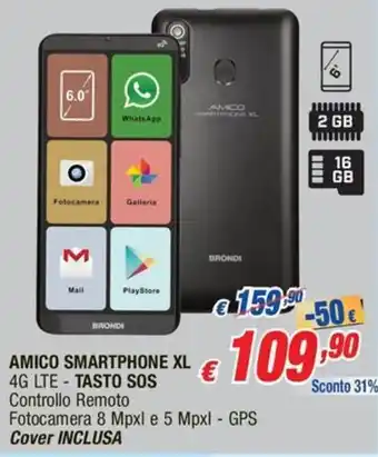 BRONDI AMICO SMARTPHONE XL