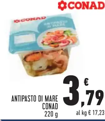 Conad ANTIPASTO DI MARE CONAD 220 g offerta