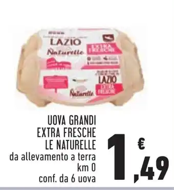 Conad UOVA GRANDI EXTRA FRESCHE LE NATURELLE offerta