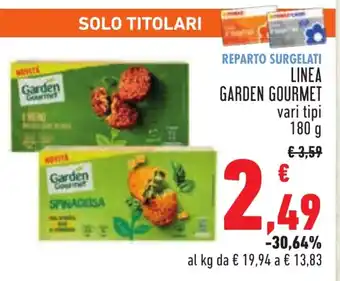 LINEA GARDEN GOURMET vari tipi 180 g