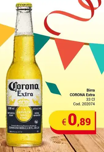 Centro Cash Birra CORONA Extra 33 CI offerta