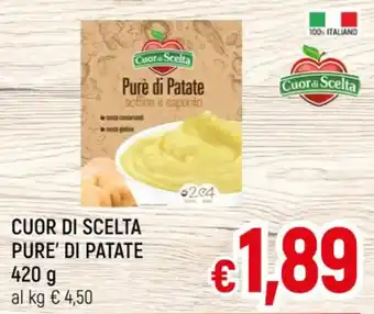 A&O CUOR DI SCELTA PURE' DI PATATE 420 g offerta