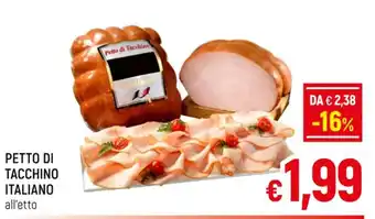 A&O PETTO DI TACCHINO ITALIANO offerta