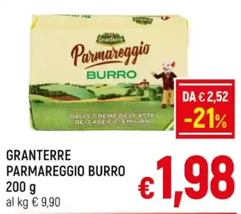 A&O GRANTERRE PARMAREGGIO BURRO 200 g offerta