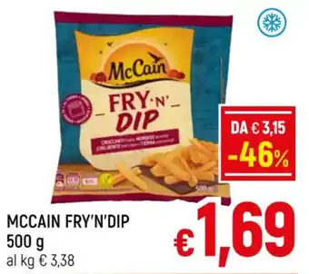 A&O MCCAIN FRY'N'DIP 500 g offerta