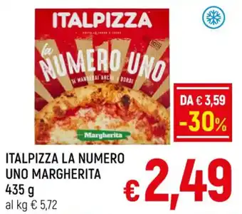 A&O ITALPIZZA LA NUMERO UNO MARGHERITA 435 g offerta