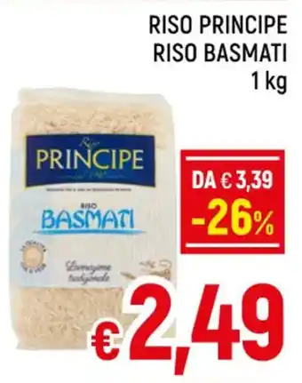A&O RISO PRINCIPE RISO BASMATI 1 kg offerta