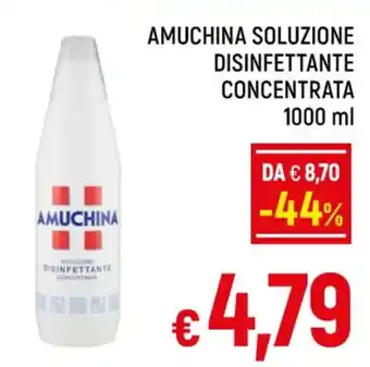 A&O AMUCHINA SOLUZIONE DISINFETTANTE CONCENTRATA 1000 ml offerta