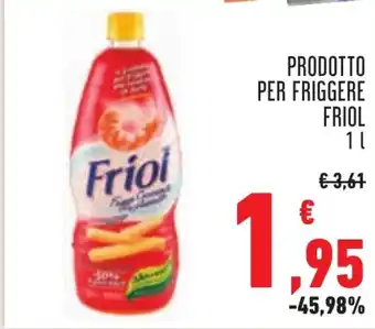 Conad PRODOTTO PER FRIGGERE FRIOL 1 L offerta