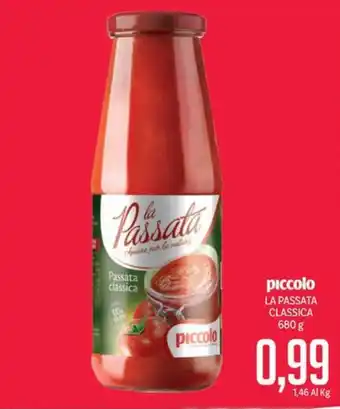 Supermercati Piccolo piccolo LA PASSATA CLASSICA 680 g offerta