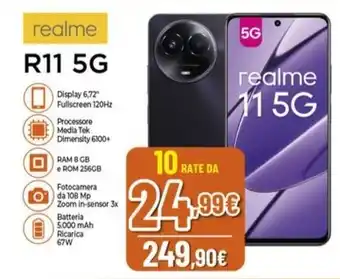 Expert realme R11 5G offerta