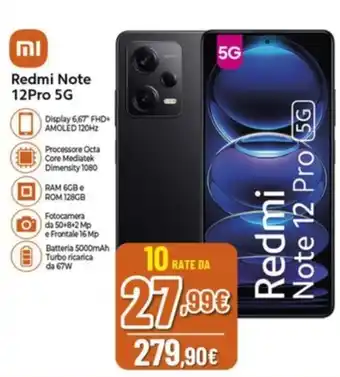 Expert Redmi Note 12Pro 5G offerta