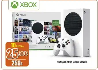 Expert XBOX CONSOLE XBOX SERIES S 512GB offerta