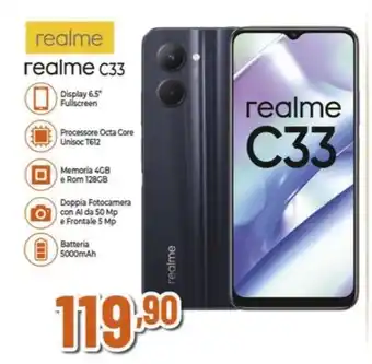 Expert realme c33 offerta