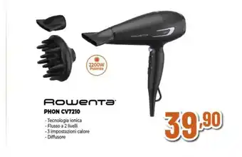 Expert Rowenta PHON CV7210 offerta