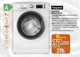Expert Hotpoint LAVATRICE NR648GWSAIT offerta
