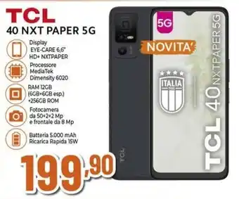 Expert TCL 40 NXT PAPER 5G offerta