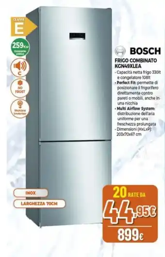 Expert BOSCH FRIGO COMBINATO KGN49XLEA offerta