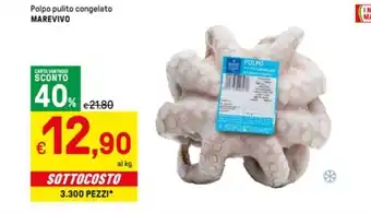 Iper La Grande Polpo pulito congelato MAREVIVO offerta