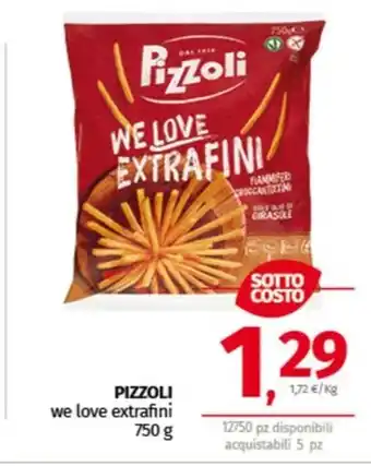 Pam PIZZOLI we love extrafini offerta