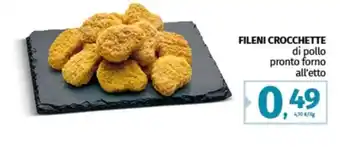 Pam FILENI CROCCHETTE di pollo pronto forno offerta