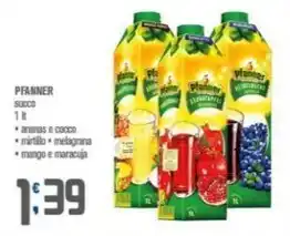 Ottimo Market Pfanner succo 1 lt offerta