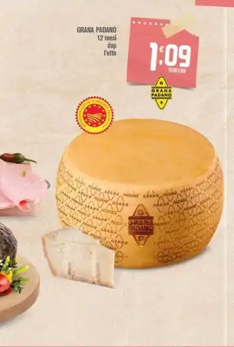 Ottimo Market GRANA PADANO 12 mesi dop l'etto offerta