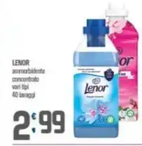LENOR ammorbidente concentrato vari tipi 40 lavaggi