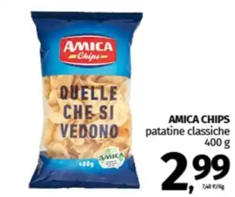 Pam AMICA CHIPS patatine classiche offerta