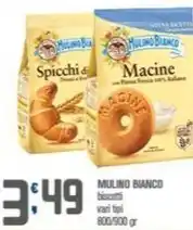 Ottimo Market MULINO BIANCO biscotti vari tipi 800/900 gr offerta
