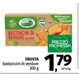 Pam FROSTA bastoncini di verdure 300 g offerta