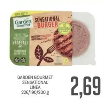 Supermercati Piccolo GARDEN GOURMET SENSATIONAL LINEA 226/190/200 g offerta