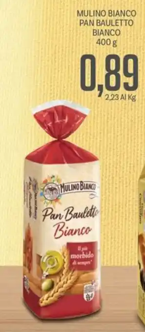 Supermercati Piccolo MULINO BIANCO PAN BAULETTO BIANCO 400 g offerta