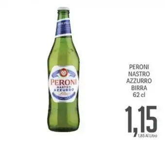 Supermercati Piccolo PERONI NASTRO AZZURRO BIRRA 62 cl offerta