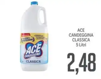 Supermercati Piccolo ACE CANDEGGINA CLASSICA 5 Litri offerta