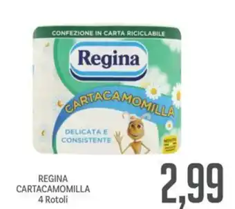 Supermercati Piccolo REGINA CARTACAMOMILLA 4 Rotoli offerta