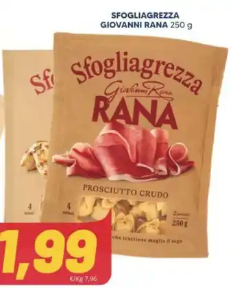 Supermercati Visotto SFOGLIAGREZZA GIOVANNI RANA 250 g offerta