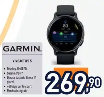 Unieuro GARMIN. VIVOACTIVE 5 offerta